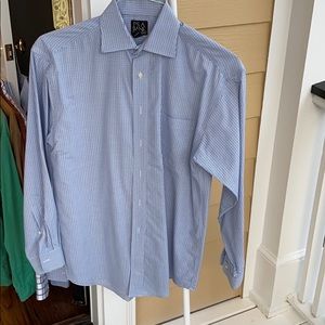 Men’s Jos a bank blue dress shirt